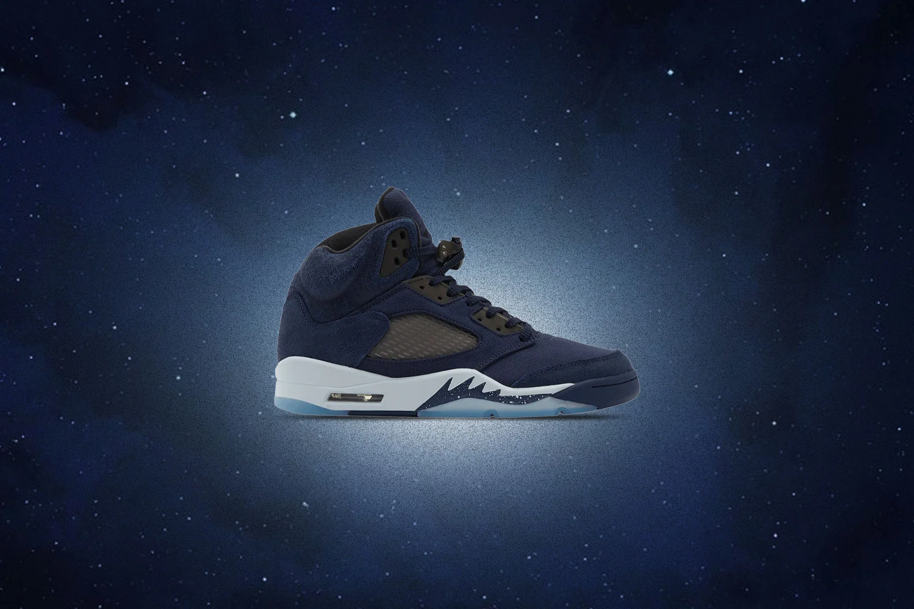 Air Jordan 5 Retro SE (PS) - Midnight Navy/Black/Football Grey - Image 5