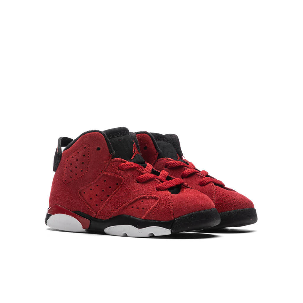 Air Jordan 6 Retro (TD) Toro Bravo - Varsity Red/Black - Image 3