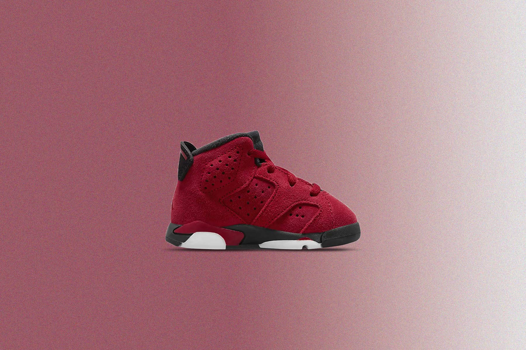 Air Jordan 6 Retro (TD) Toro Bravo - Varsity Red/Black - Image 5