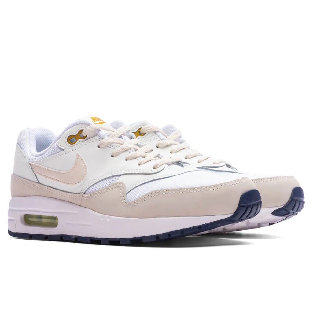 Air Max 1 (GS) - White/Light Orewood Brown/Bronzine - Image 2