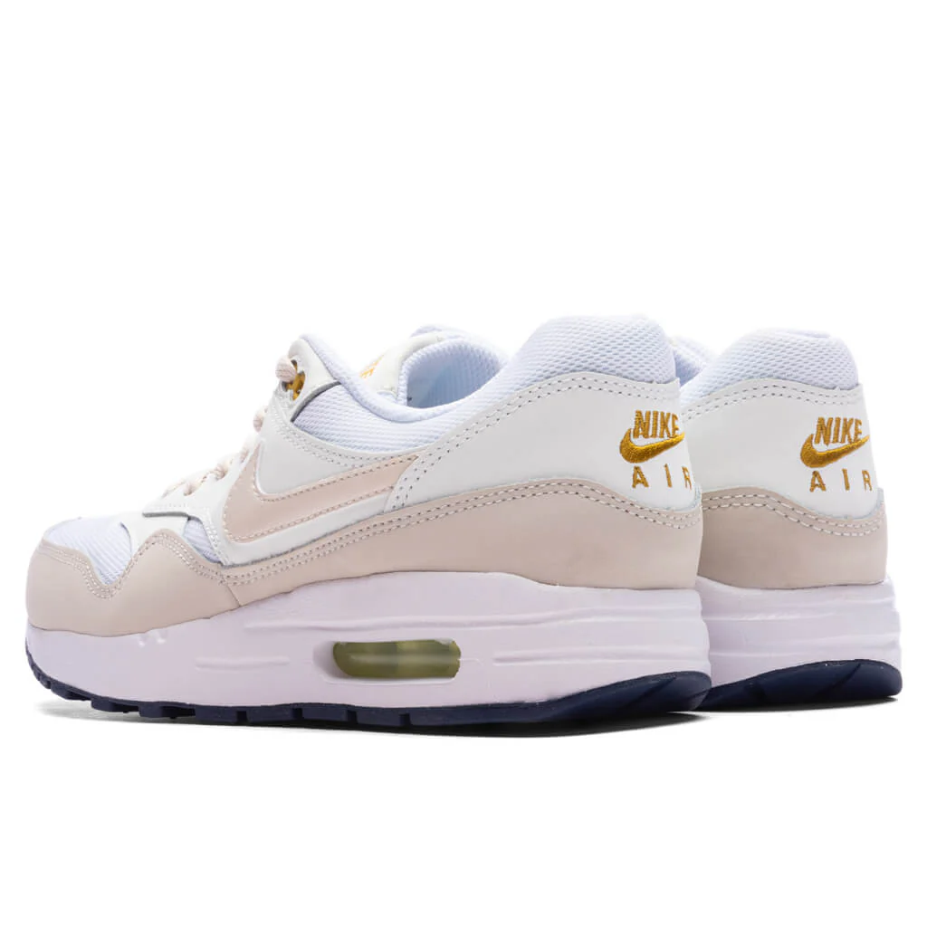 Air Max 1 (GS) - White/Light Orewood Brown/Bronzine - Image 3