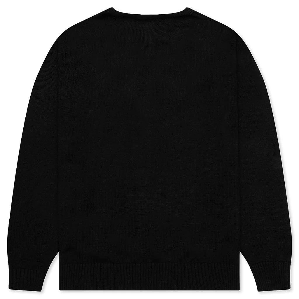 Arch Logo Crewneck Sweater - Black - Image 2
