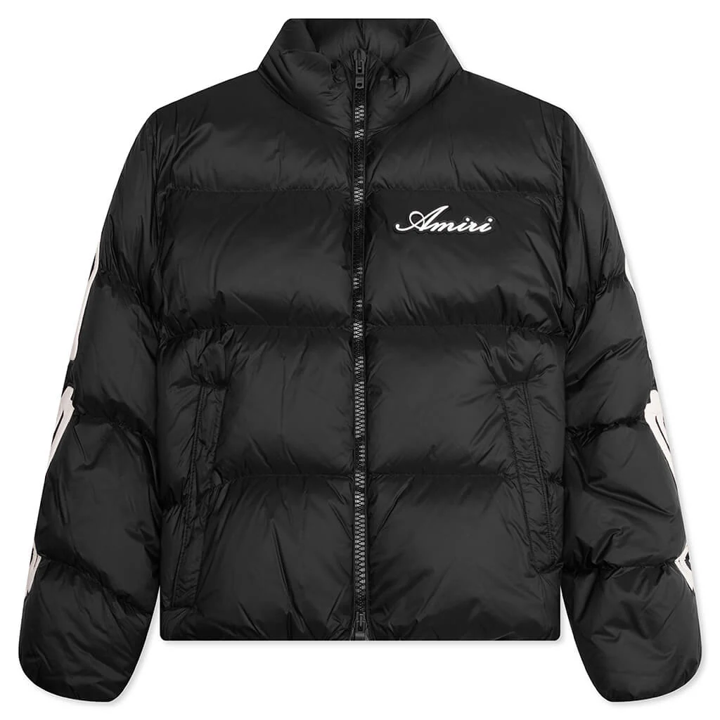 Bones Down Jacket - Black