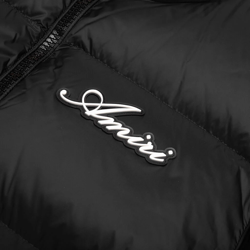 Bones Down Jacket - Black - Image 4