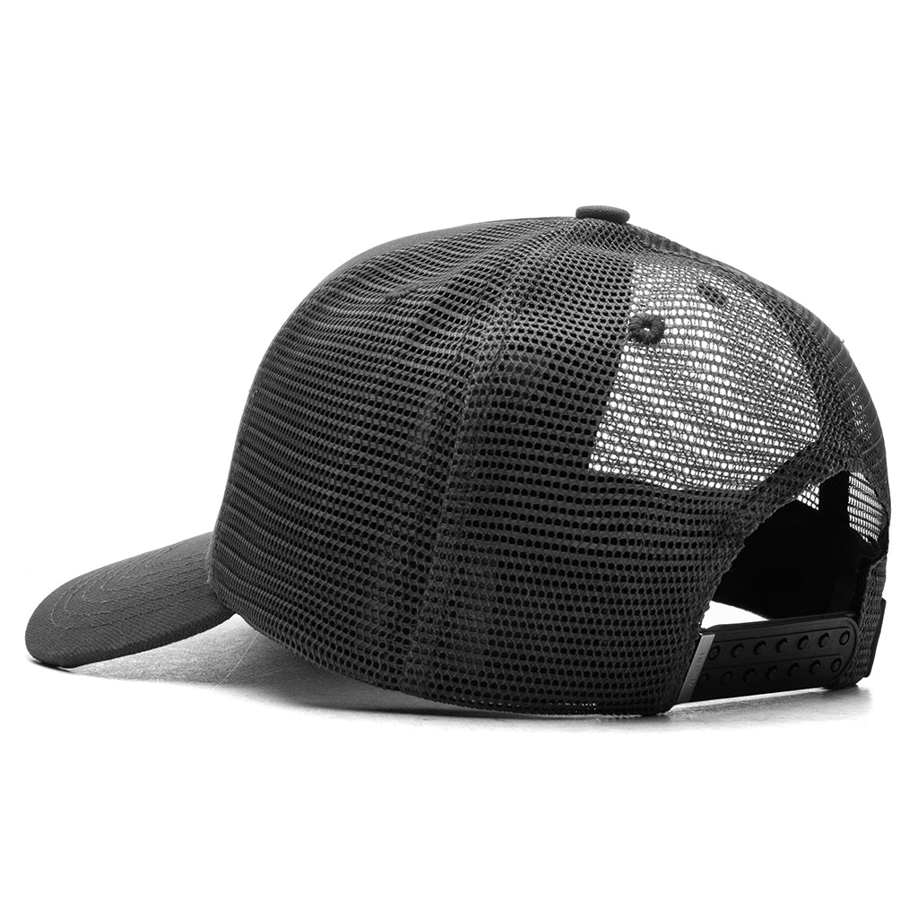 Crystal 3 Star Trucker Hat - Black/White - Image 4