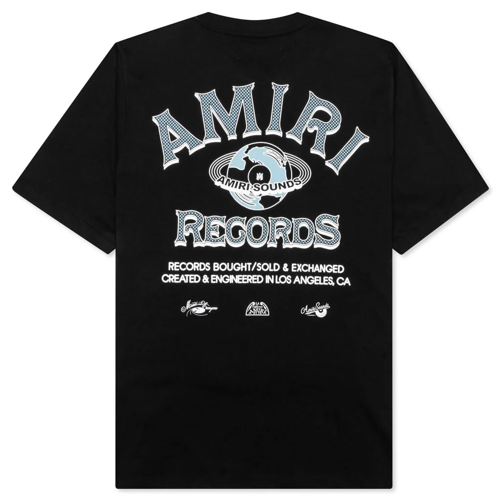 Global Records Tee - Black - Image 2