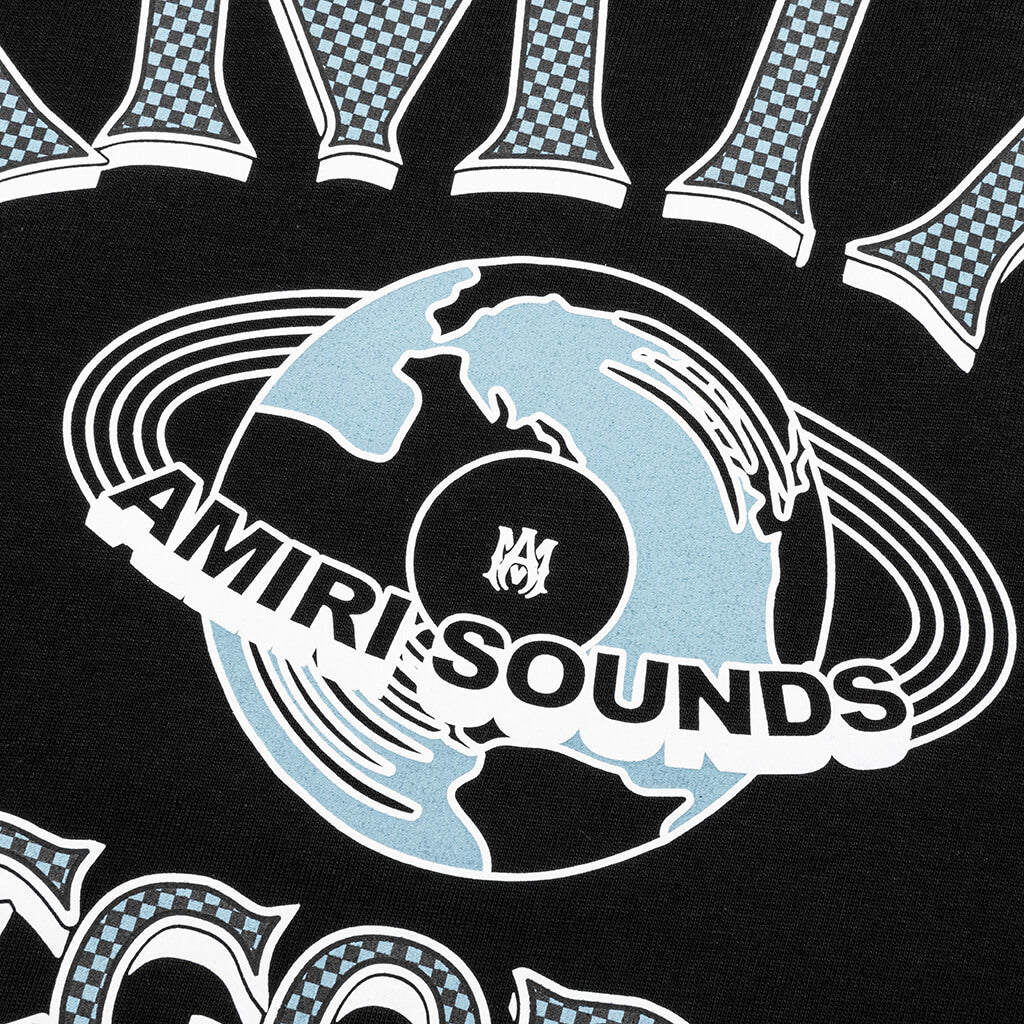 Global Records Tee - Black - Image 4