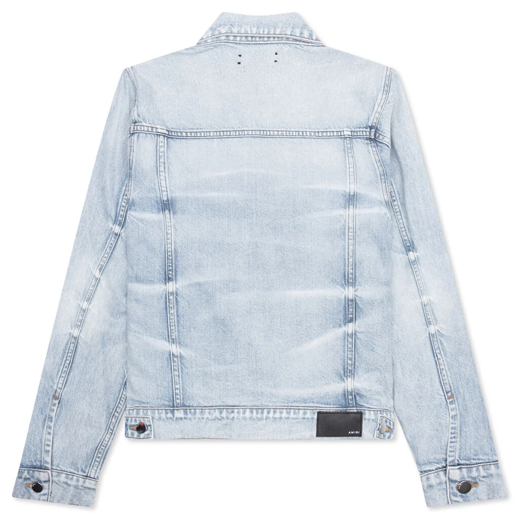 Japanese Selvedge Trucker Jacket - Perfect Indigo - Image 2