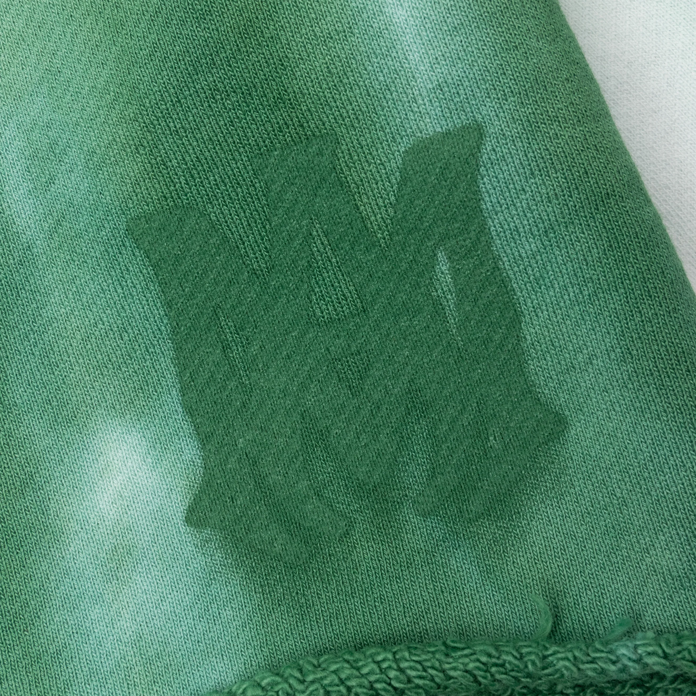 MA Logo Dip Dye Sweatshort - Mineral Green - Image 4