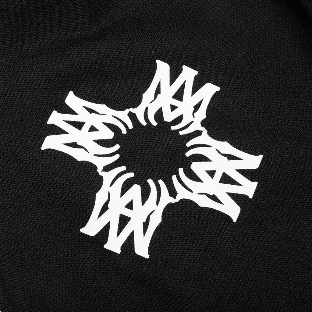 MA Quad Zip Up Hoodie - Black - Image 3
