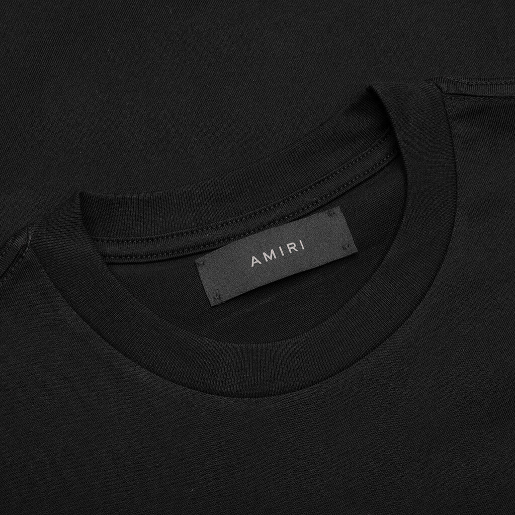 Amiri Script Tee - Black - Image 4