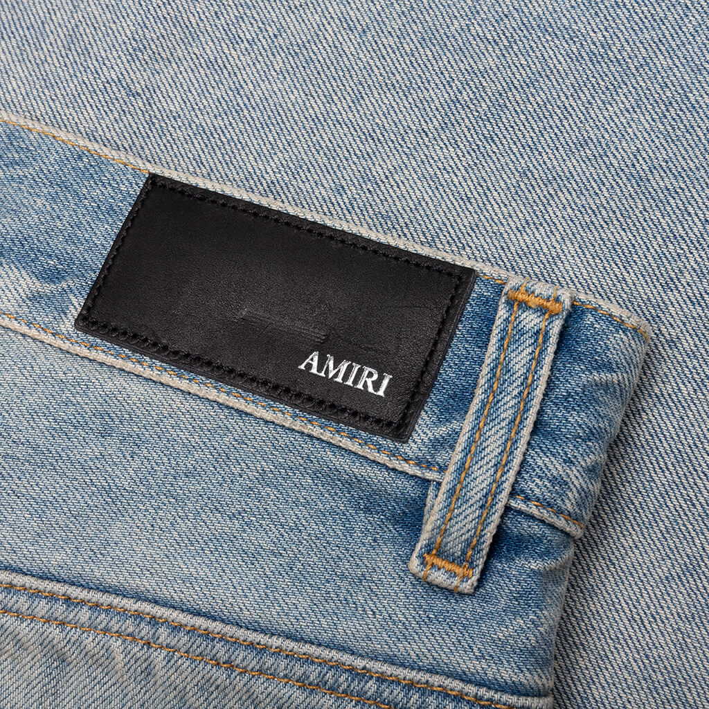 Suede Straight MX1 Jean - Antique Indigo - Image 4