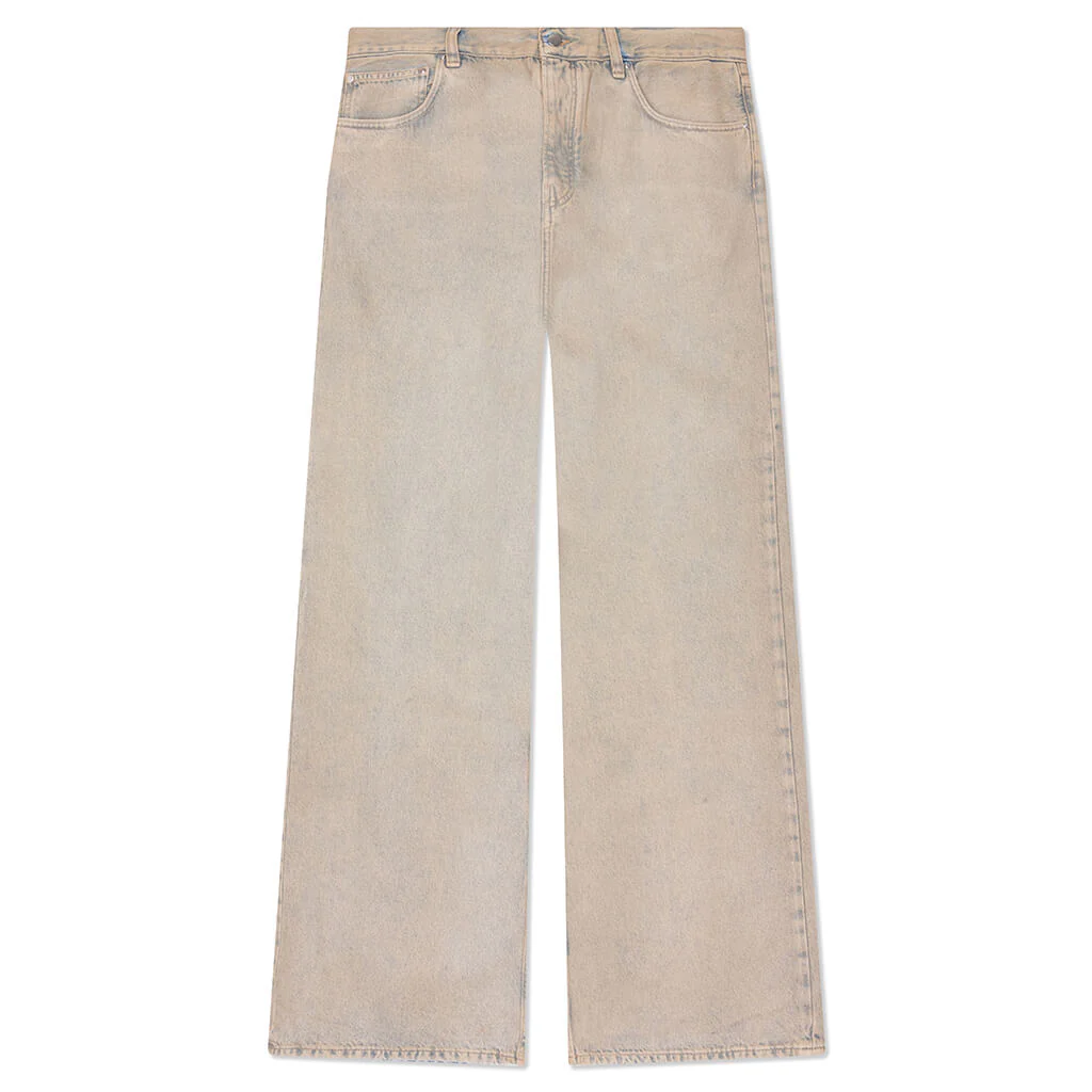 Washed Baggy Jean - Indigo Desert