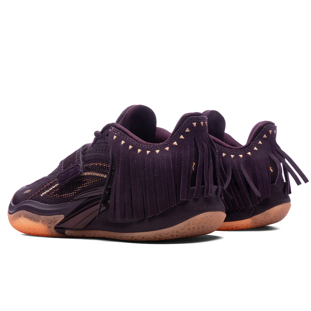ANTA x Kyrie Irving KAI 1 Chief Hélà 'Crown Jewel' - Purple/Orange - Image 3