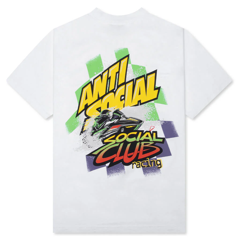 Artic Snowmobile Tee - White - Image 2