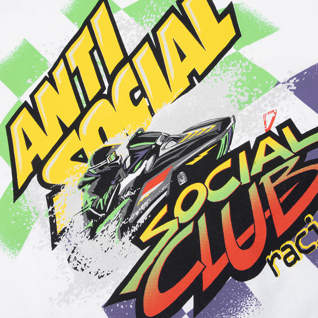 Artic Snowmobile Tee - White - Image 4