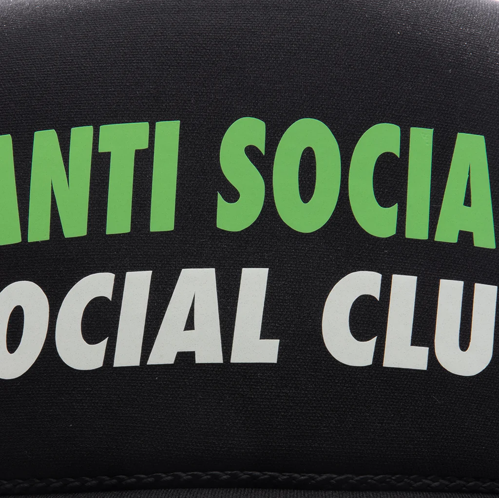 Spell Out Trucker Cap - Black - Image 2