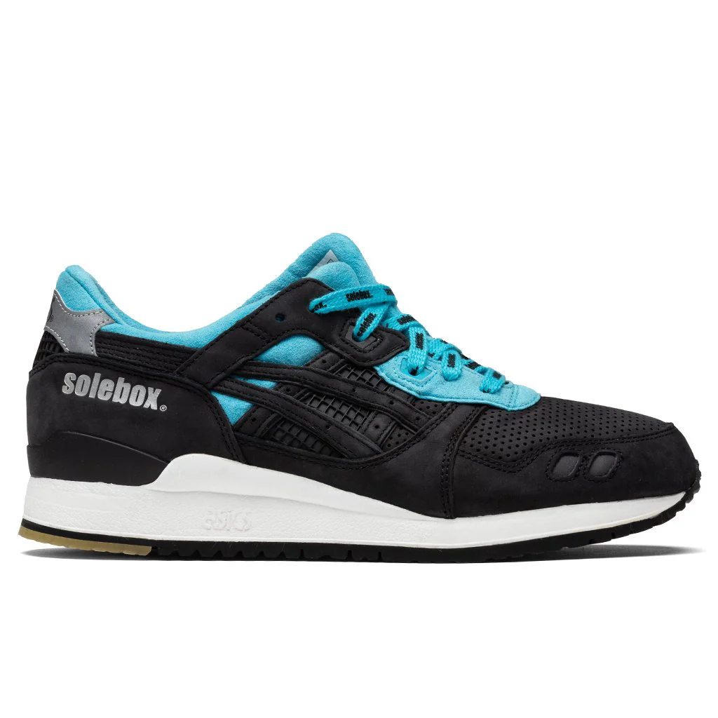 Asics x Solebox Gel-Lyte III 'Blue Carpenter Bee' - Black/Blue (DNML)