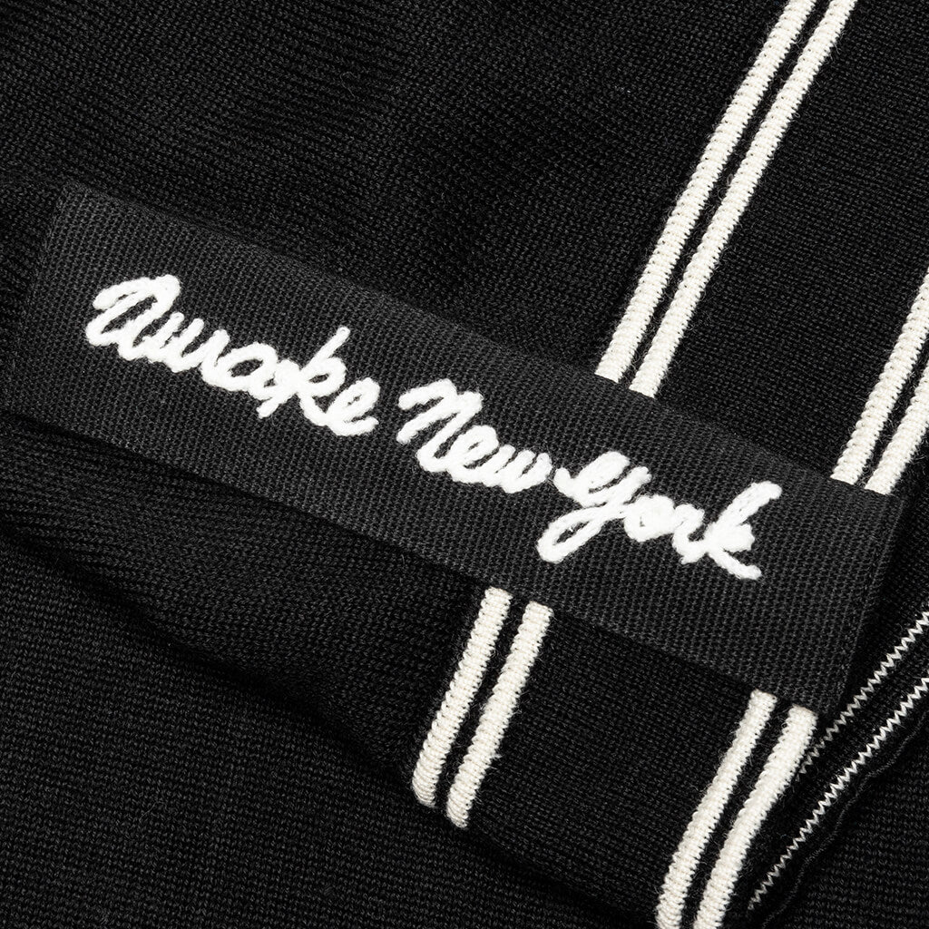 Fine Gauge Knit Cardigan - Black - Image 5