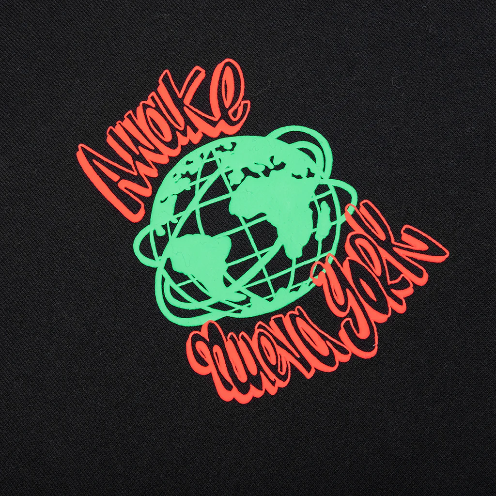 Globe Hoodie - Black - Image 3