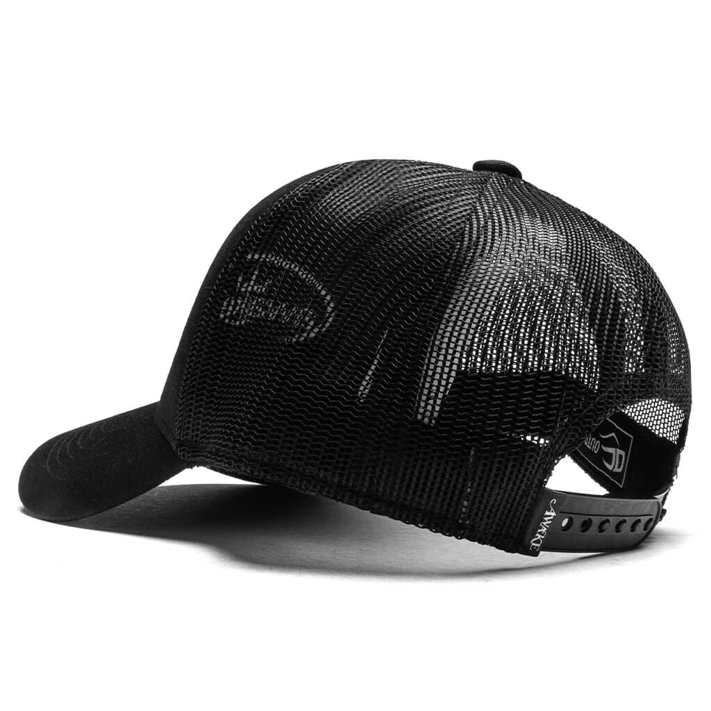 King Logo Trucker Hat - Black - Image 4