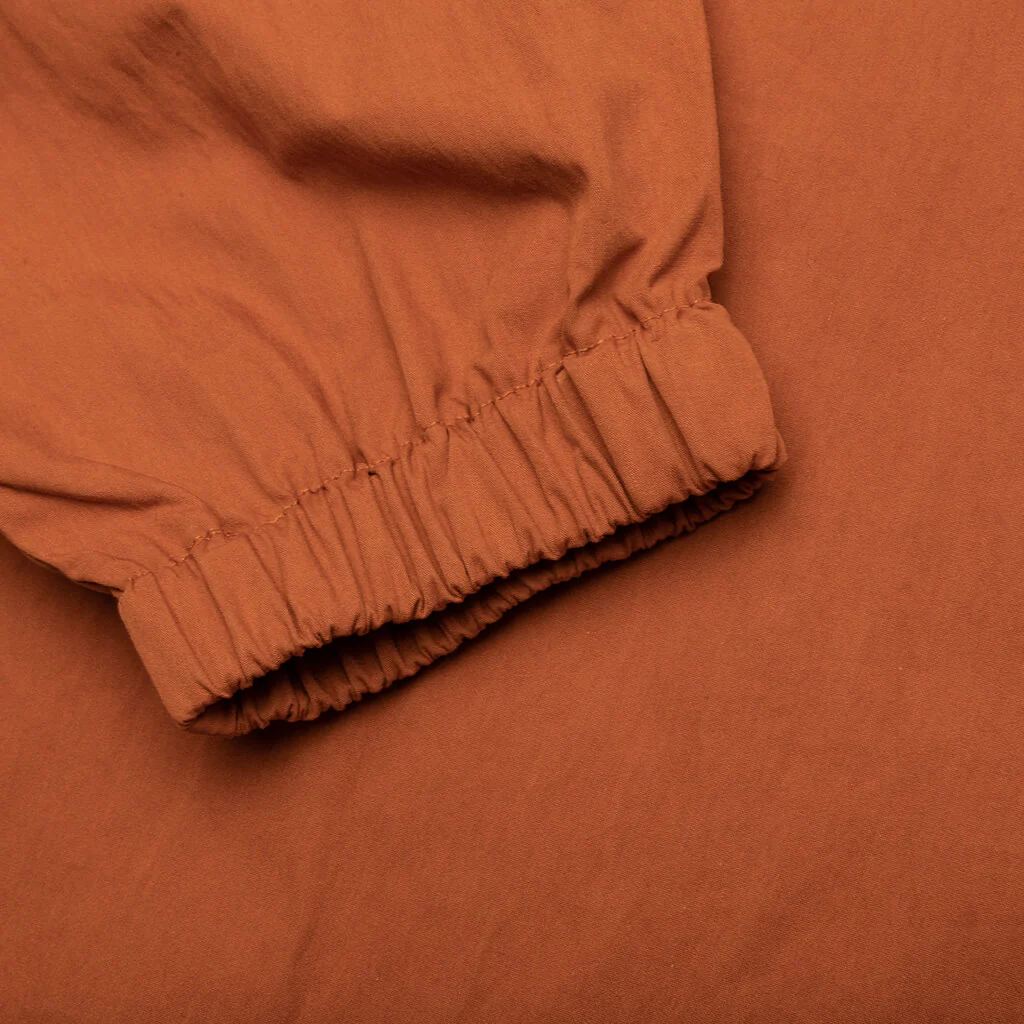 King Logo Twill Coaches Jacket - Rust - Image 6