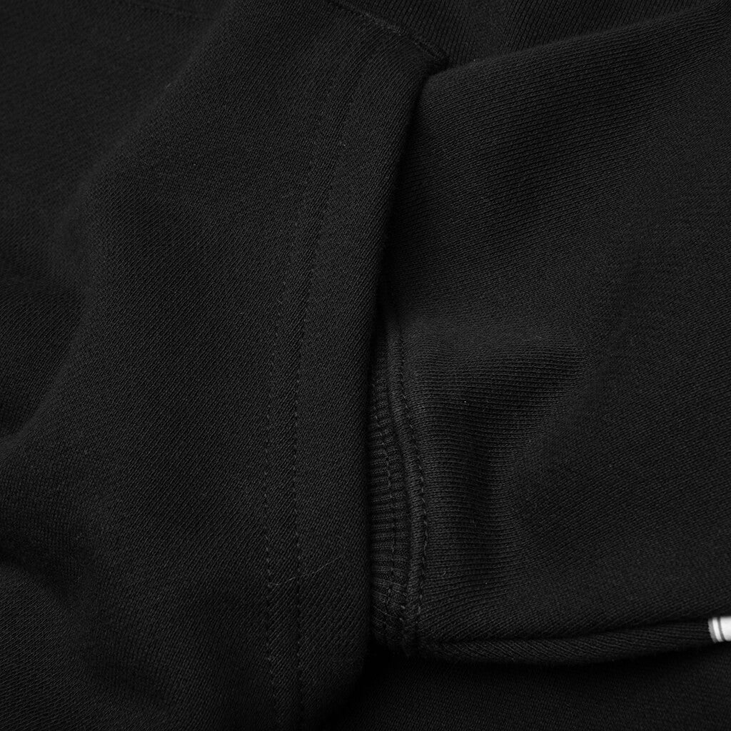 Old English Hoodie - Black - Image 4