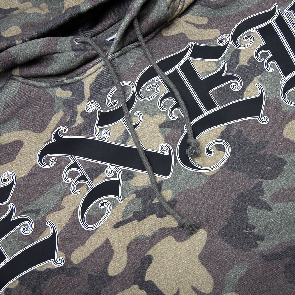 Old English Hoodie - Camo - Image 3