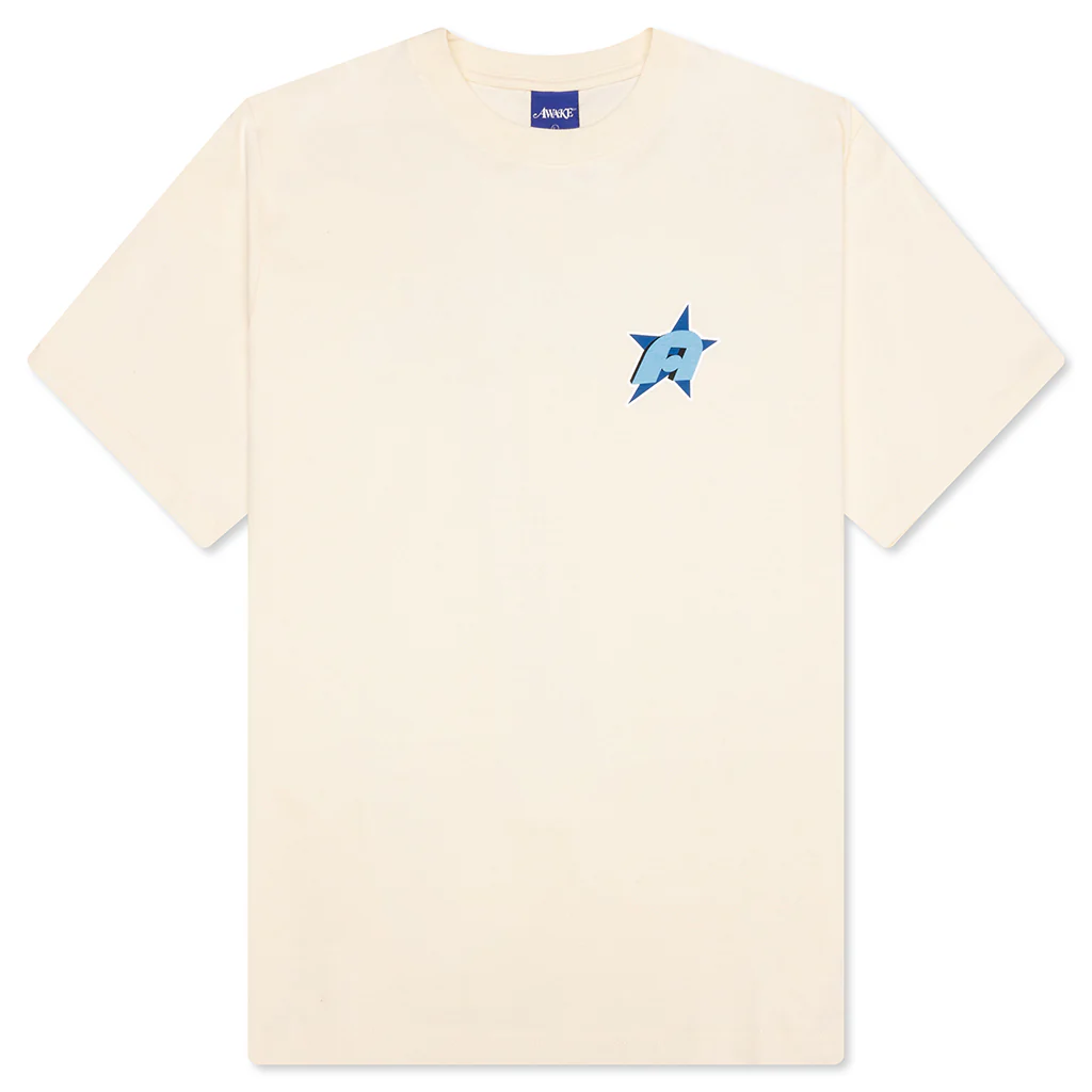 Star A S/S Tee - Cream