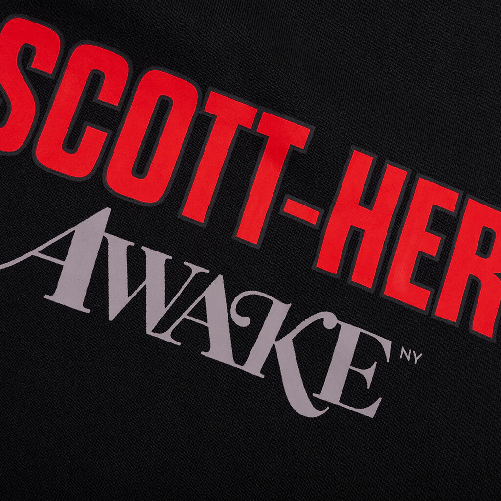 Awake NY x Gil Scott Heron Hoodie - Charcoal - Image 5