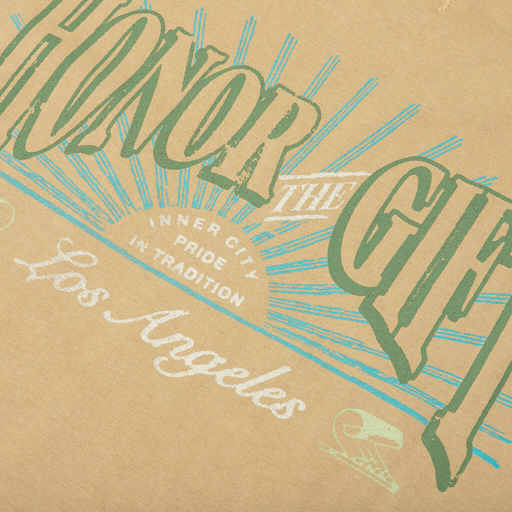 B-Summer HTG Cigar Label Short Sleeve Tee - Tan - Image 3