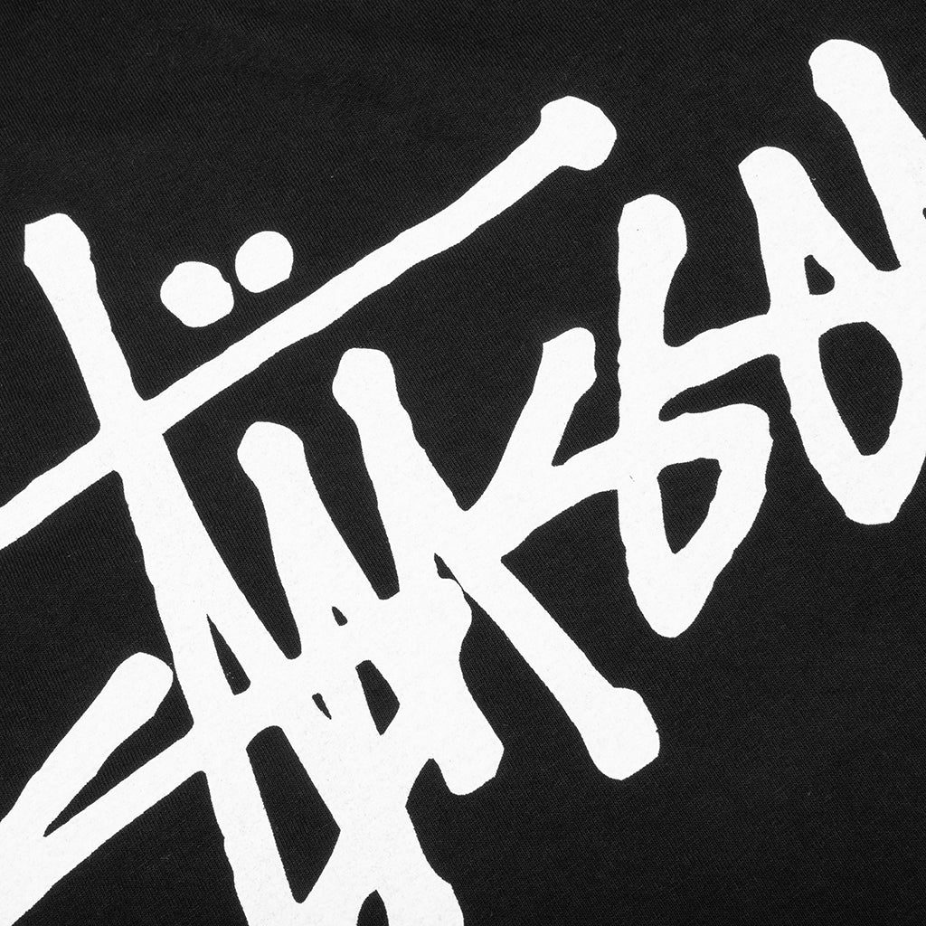 Basic Stussy Pig. Dyed L/S Tee- Black - Image 4