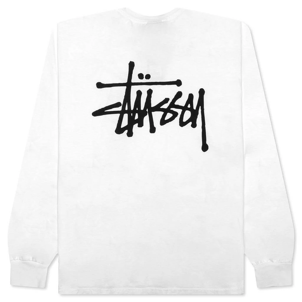 Basic Stussy Pig. Dyed L/S Tee - Natural - Image 2