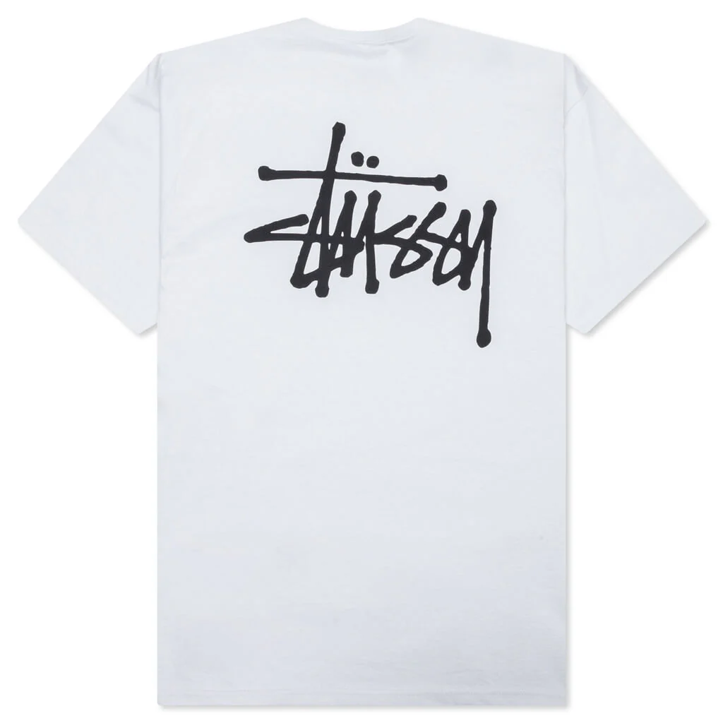 Basic Stussy Tee - Fog - Image 2