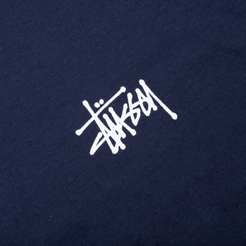 Basic Stussy Tee - Navy - Image 3