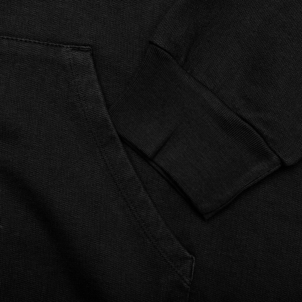 Bassline Hood Fleece - Black - Image 5