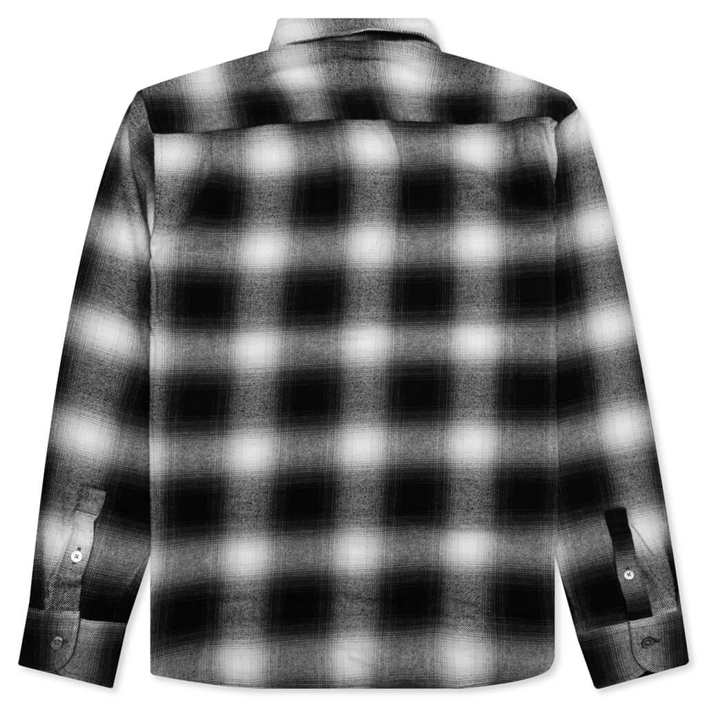Bay Plaid Shirt - Charcoal - Image 2