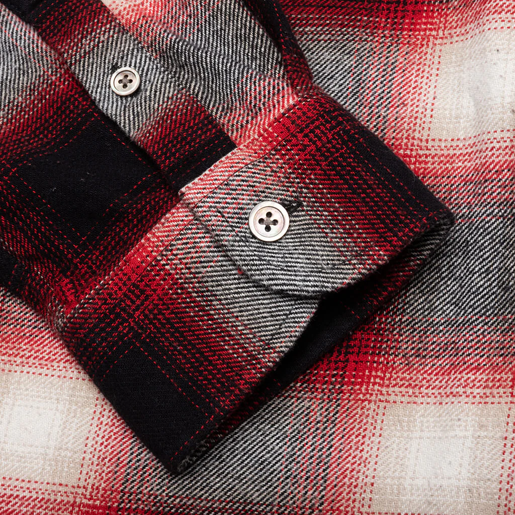 Bay Plaid Shirt - Red - Image 4