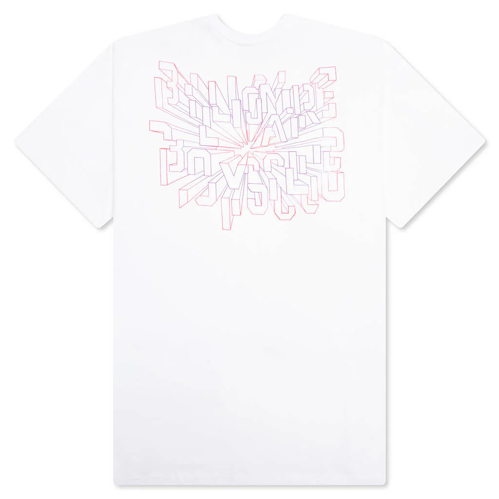 BB Block Burst S/S Tee - White - Image 2