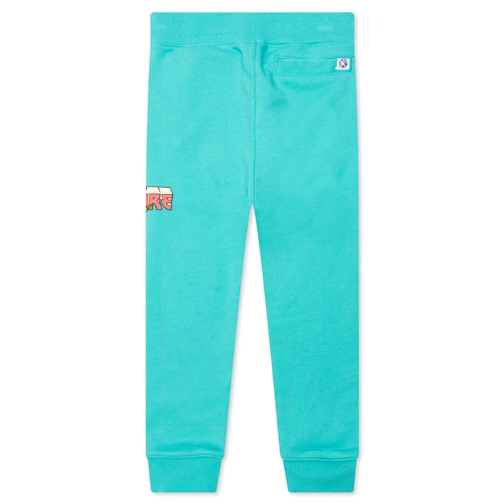 Kids BB Circuit Sweatpants - Bright Aqua - Image 2