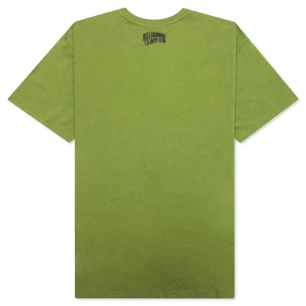 BB Scribbled S/S Tee - Cedar Green - Image 2