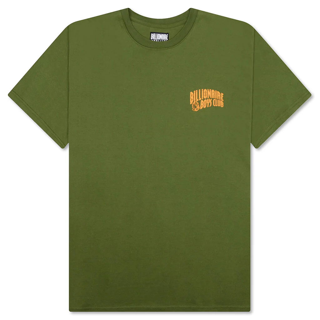 BB Small Arch S/S Knit - Cedar Green
