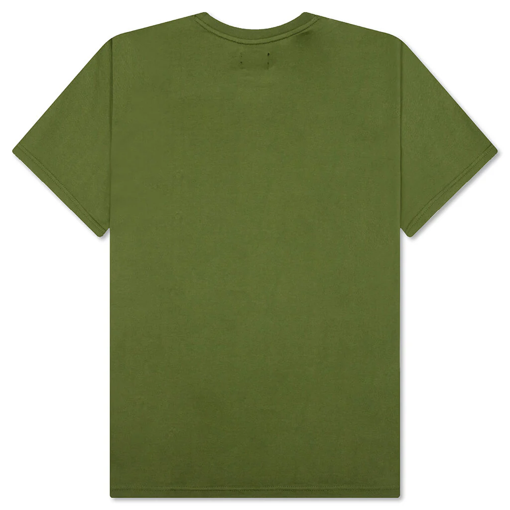 BB Small Arch S/S Knit - Cedar Green - Image 2