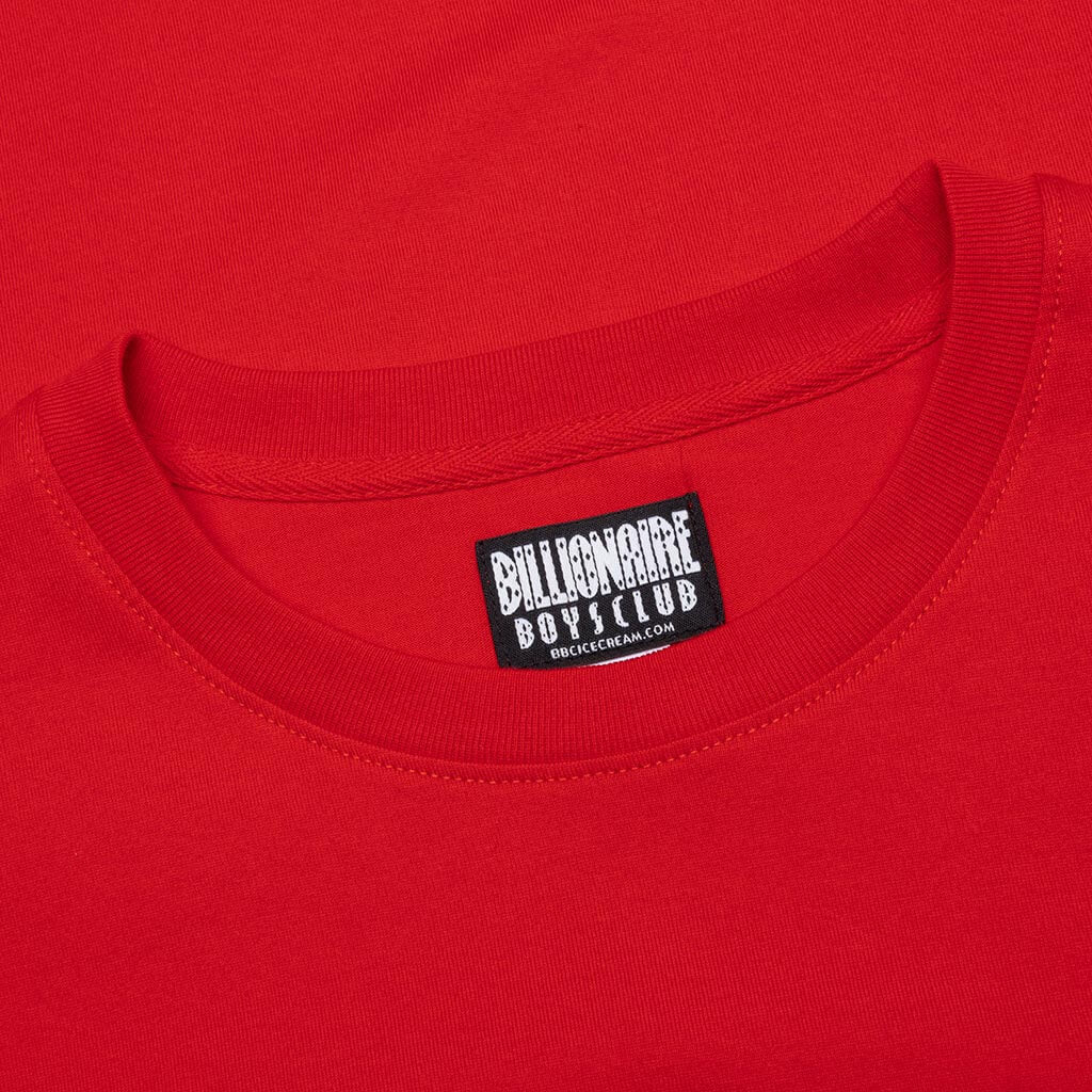 BB Small Arch S/S Knit - Poppy Red - Image 4