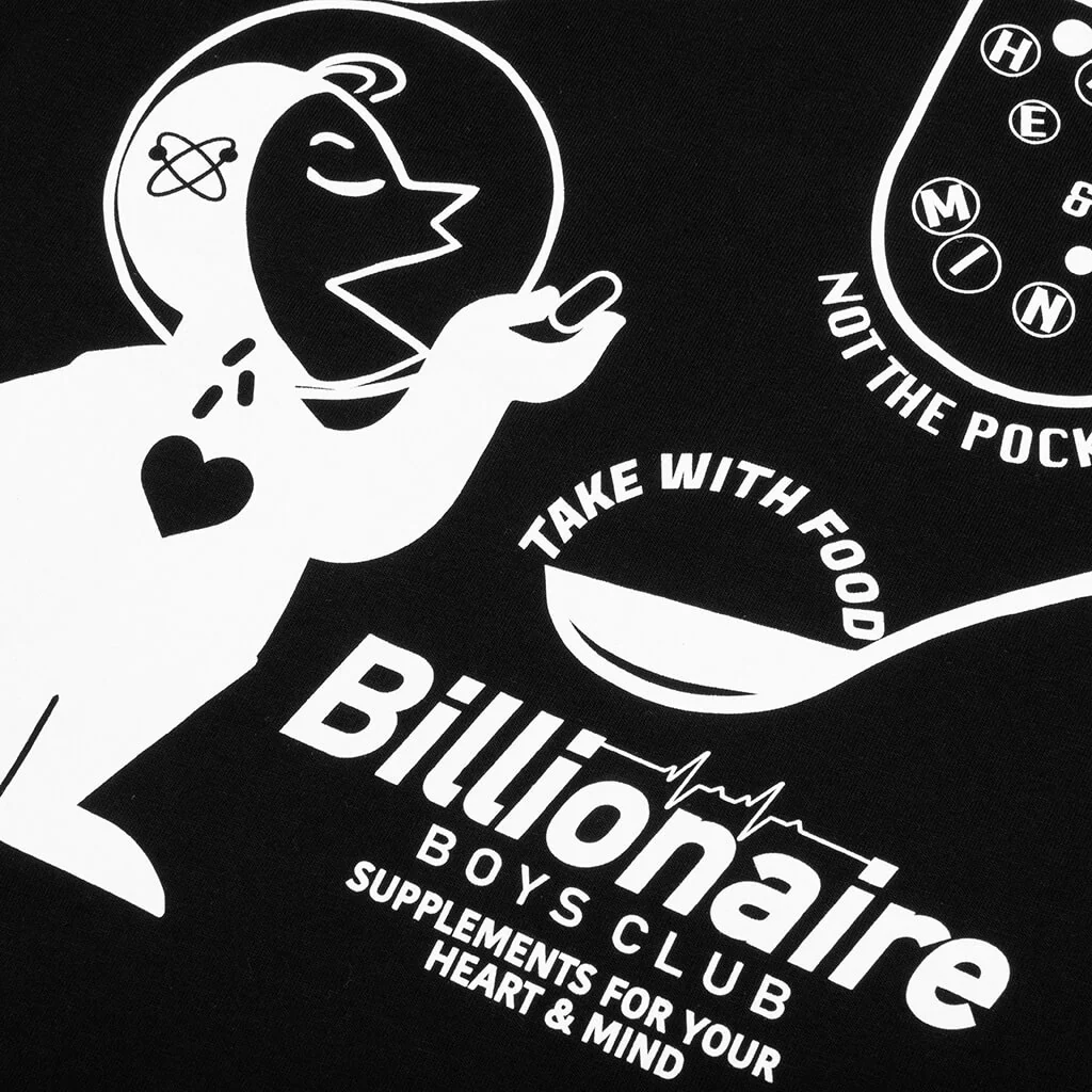 BB Take with Food S/S Tee - Black - Image 4