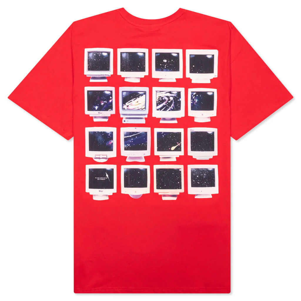 BB VDU S/S Tee - Red - Image 2