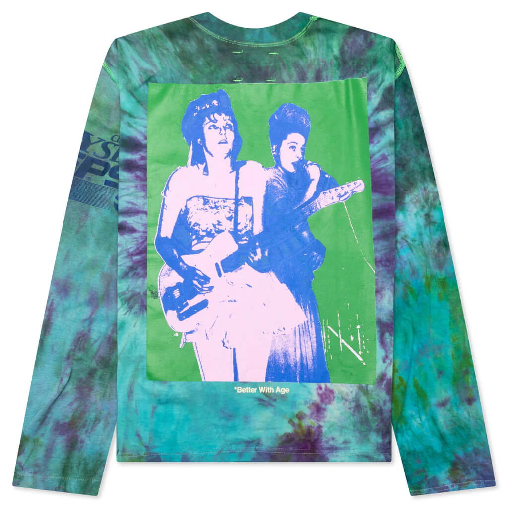 Encore Tie Dye Reversible L/S Tee - Multi - Image 2