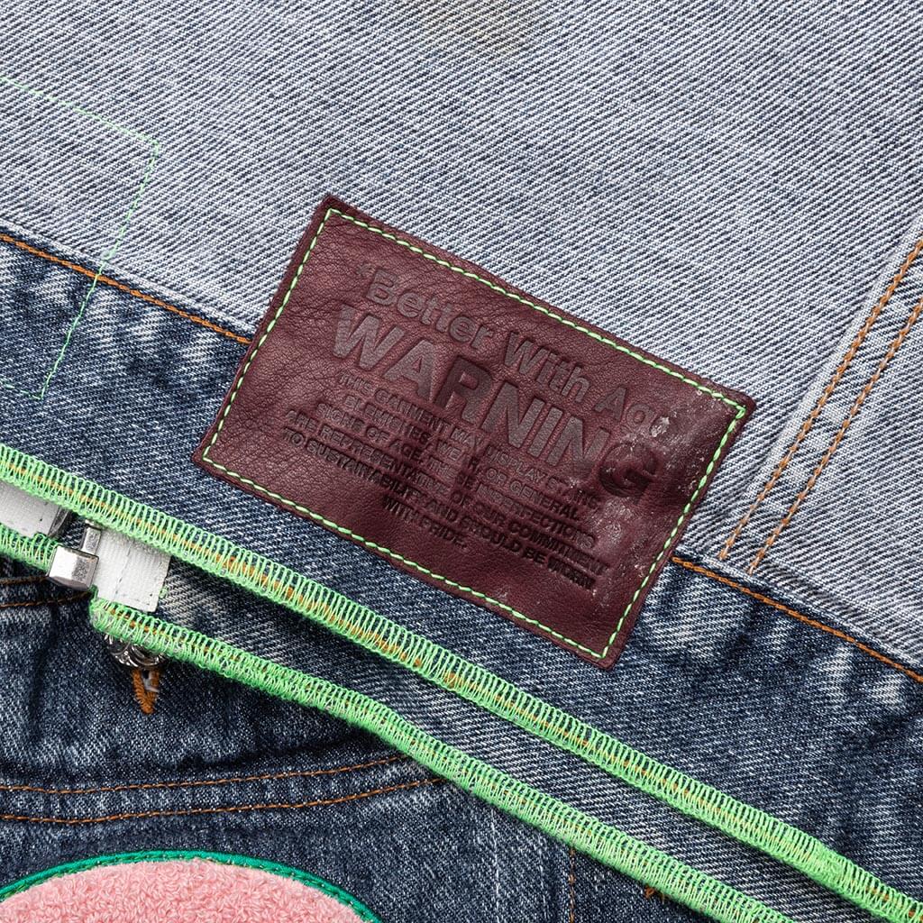 Escapade Reversible Denim Jacket - Blue - Image 4