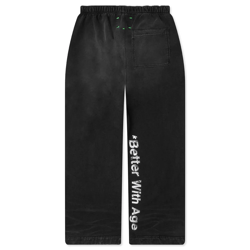 Fuck You Sweatpants - Faded Black - Image 2