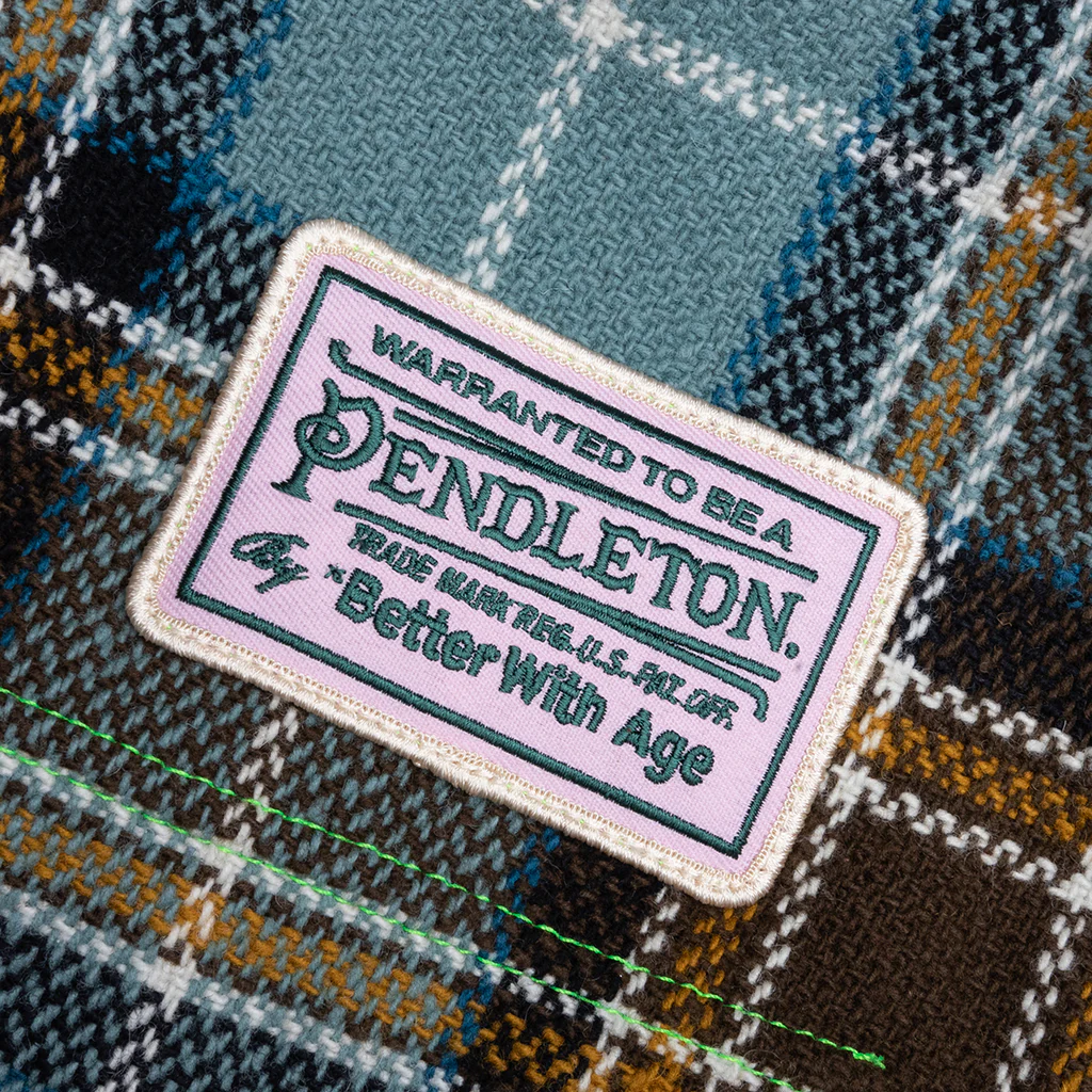 *Better with Age x Pendleton Whitney Reversible Flannel Overshirt - Multi - Image 4